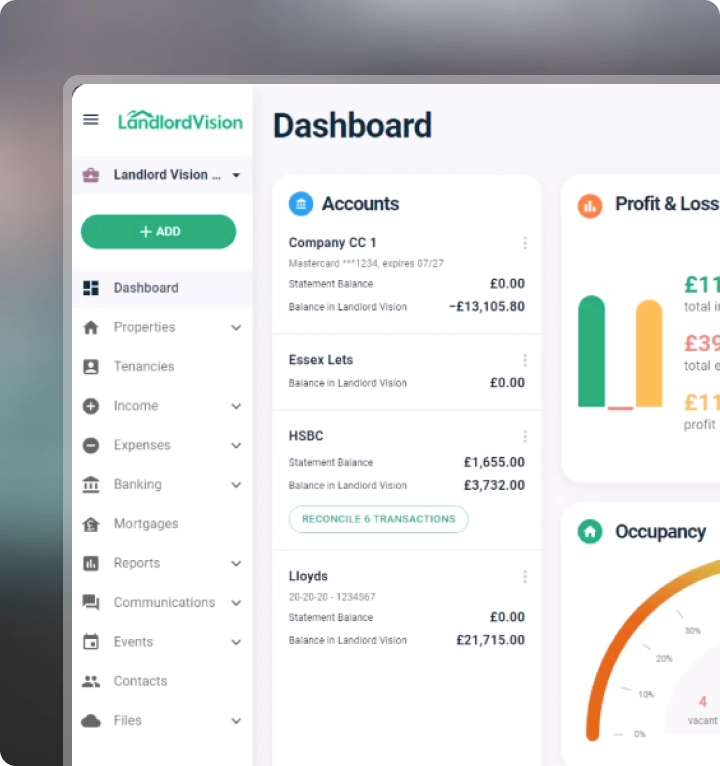 Icon - easy to use software for landlords